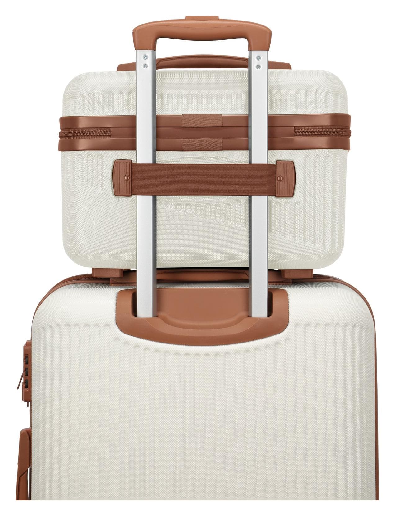 Kosmetický kufr Travelite Bali Beautycase White/cognac 6