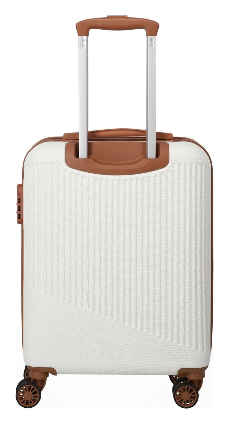 Kabinový kufr 55x40x20 Travelite Bali S White/Cognac 4