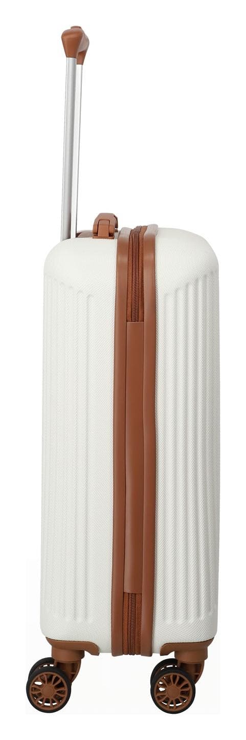 Kabinový kufr 55x40x20 Travelite Bali S White/Cognac 5