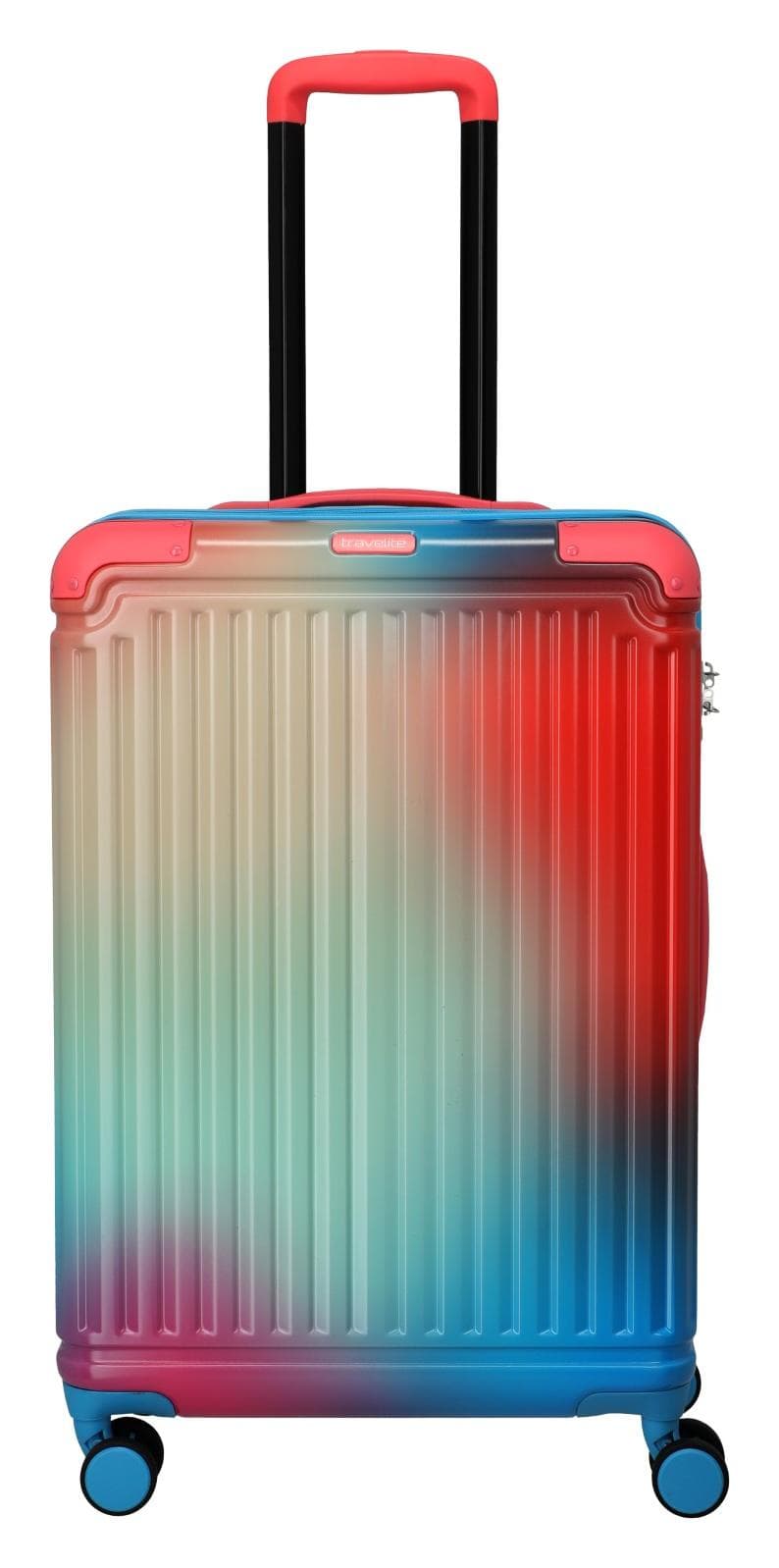 Střední skořepinový kufr Travelite Cruise M Multicolor 2