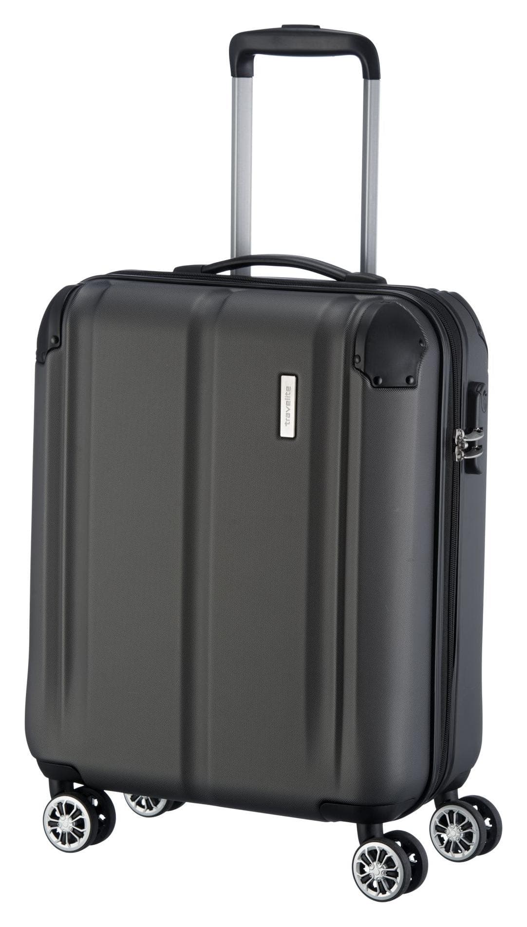 Kufr do letadla 55x40x20 Travelite City 4w S Anthracite