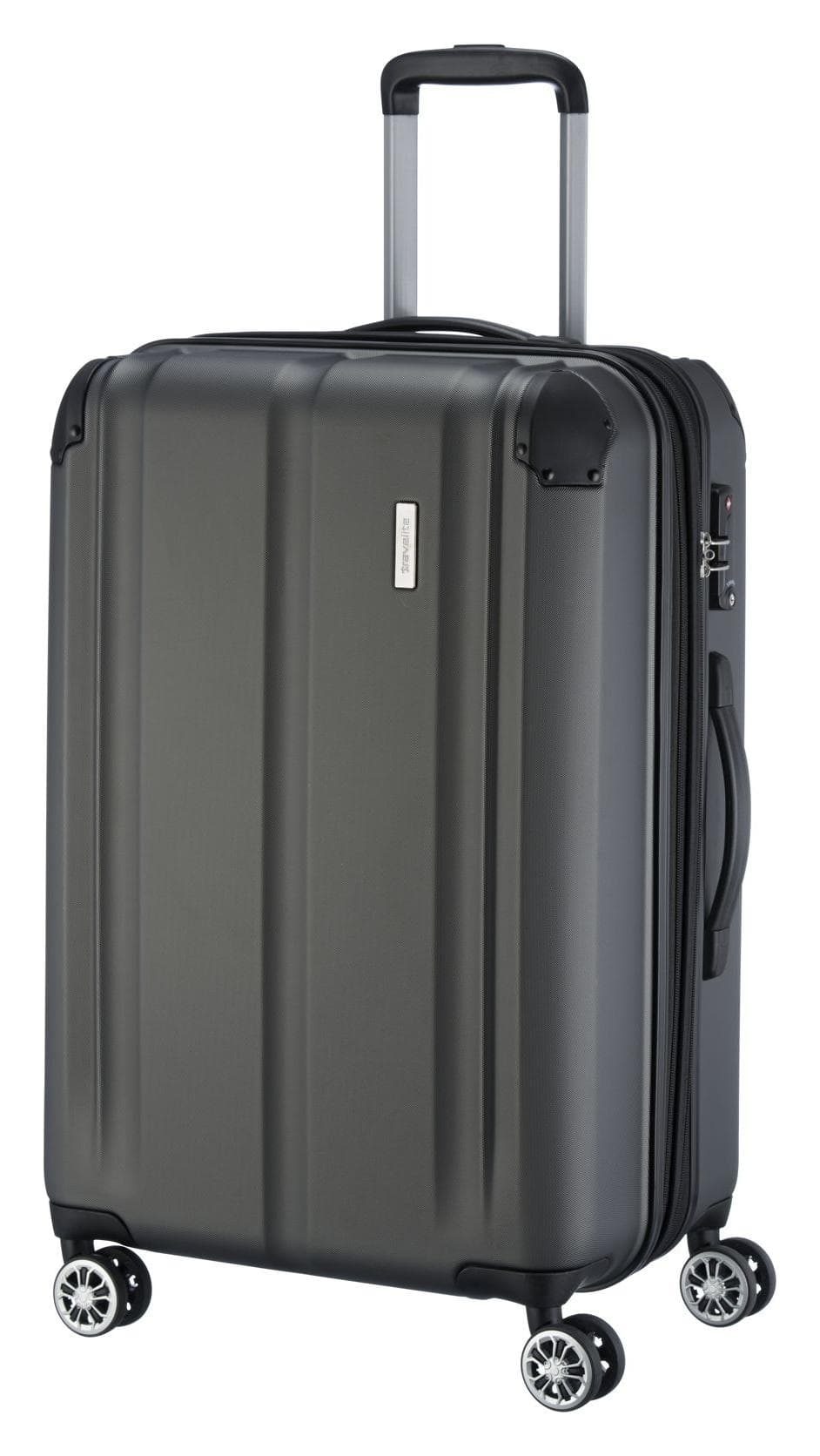 Střední skořepinový kufr Travelite City 4w M Anthracite 2