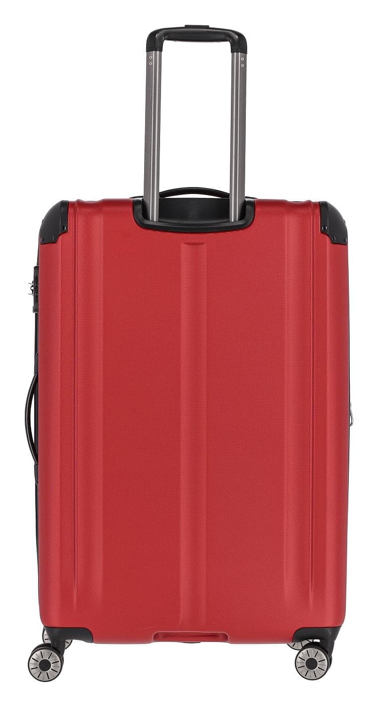 Velký cestovní kufr na kolečkách Travelite City 4w L Red 4