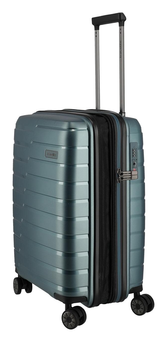 Příruční kufr Travelite Air Base S exp Ice blue 2