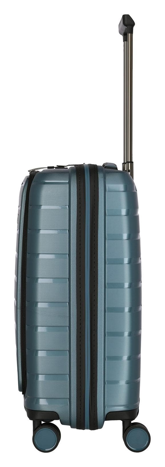 Palubní kufr na notebook Travelite Air Base 4w S Front pocket Ice blue 3