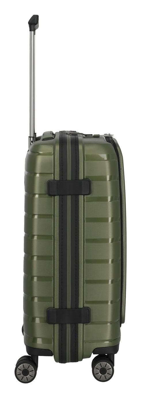 Palubní kufr na notebook Travelite Air Base 4w S Front pocket Olive 5