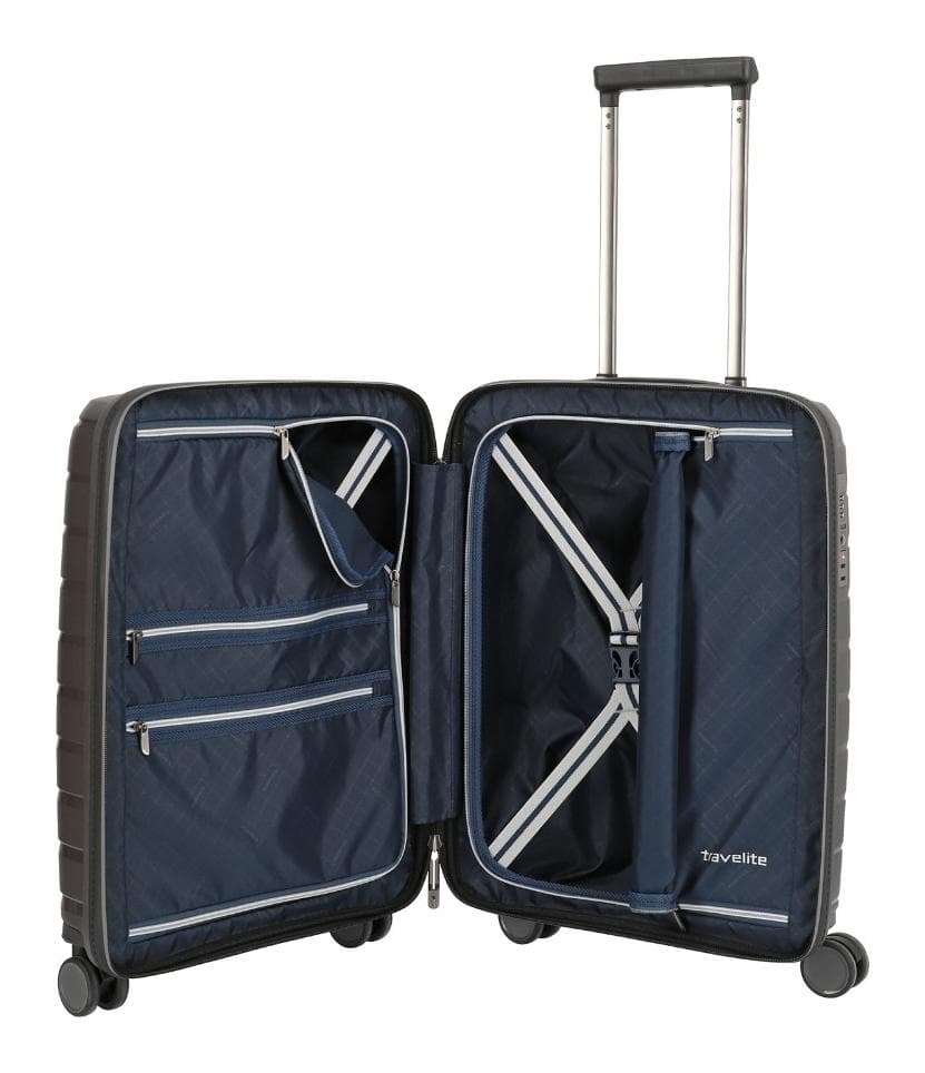 Sada cestovních kufrů Travelite Air Base S,M,L Anthracite 5