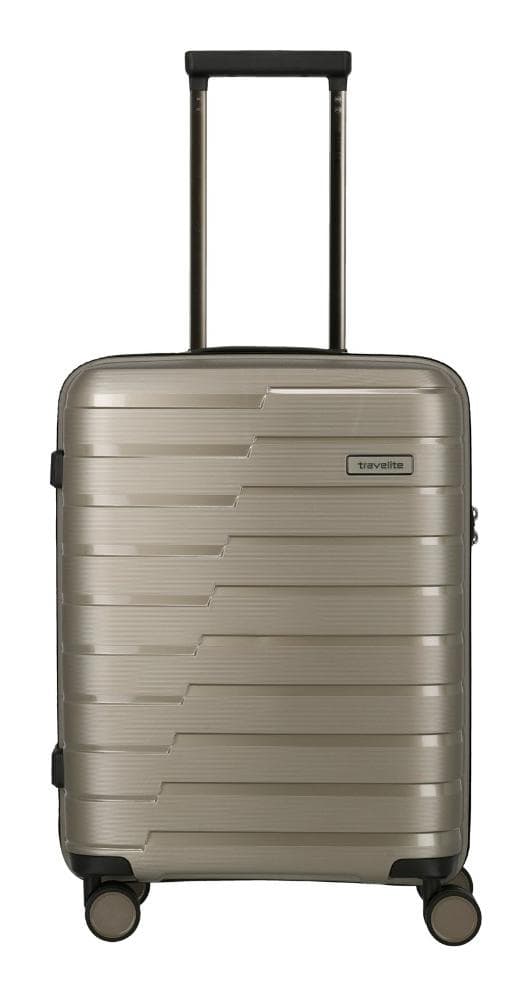 Kufr do letadla 55x40x20 Travelite Air Base S Champagne metallic