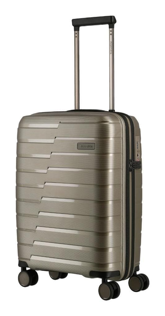 Kufr do letadla 55x40x20 Travelite Air Base S Champagne metallic 2