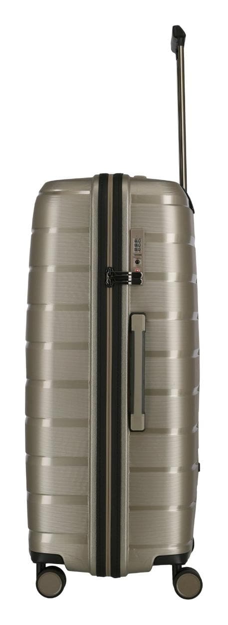 Velký skořepinový kufr na kolečkách Travelite Air Base L Champagne metallic 3