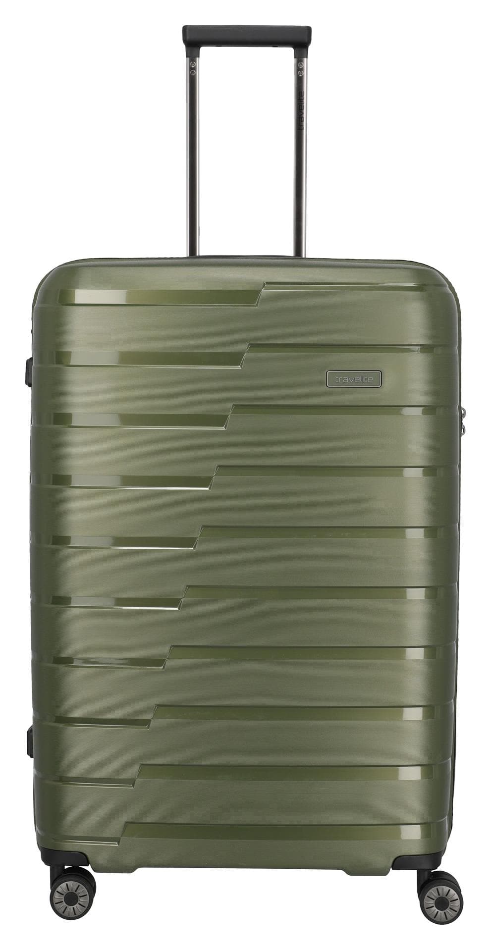 Velký skořepinový kufr na kolečkách Travelite Air Base L Olive 2