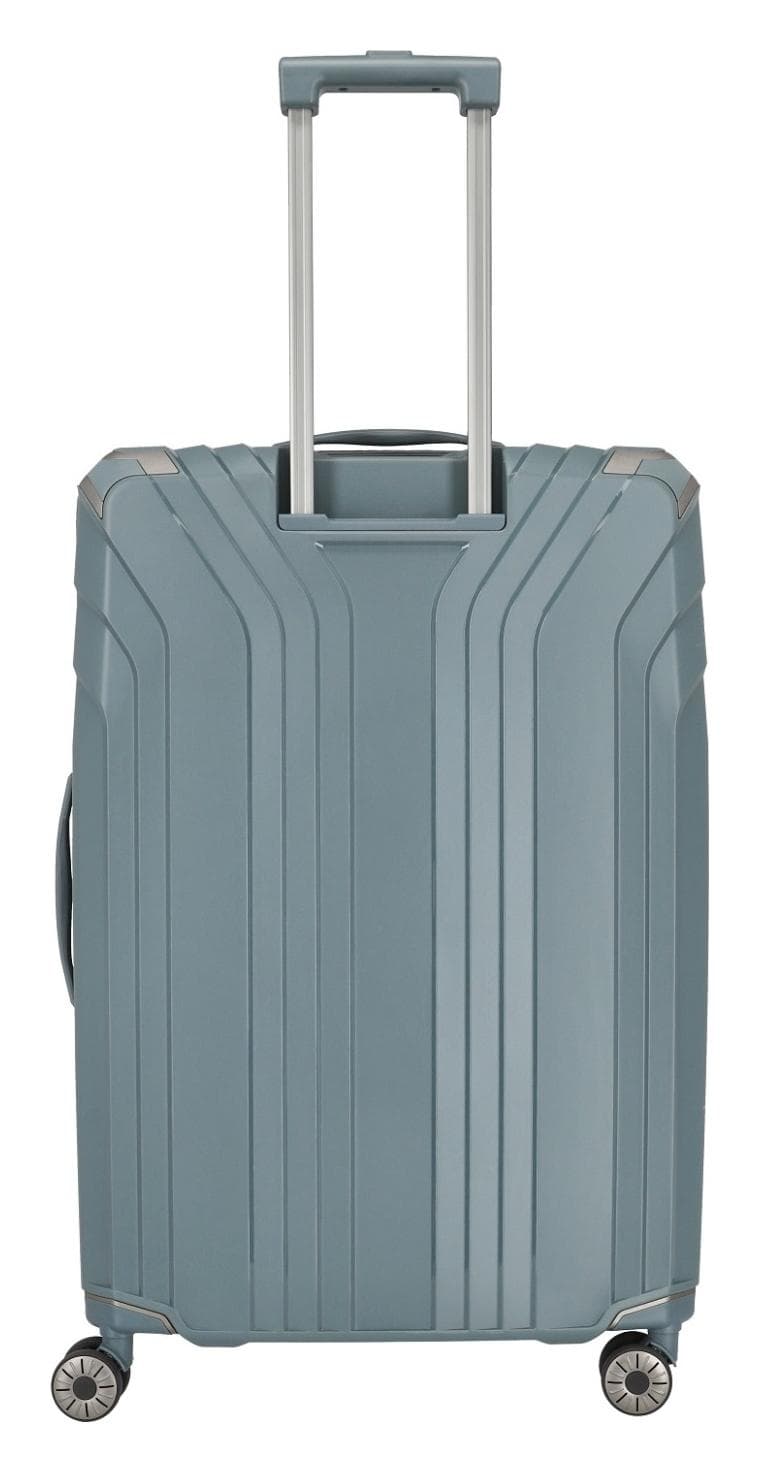 Velký skořepinový kufr na kolečkách Travelite Elvaa 4w L Blue/grey 4