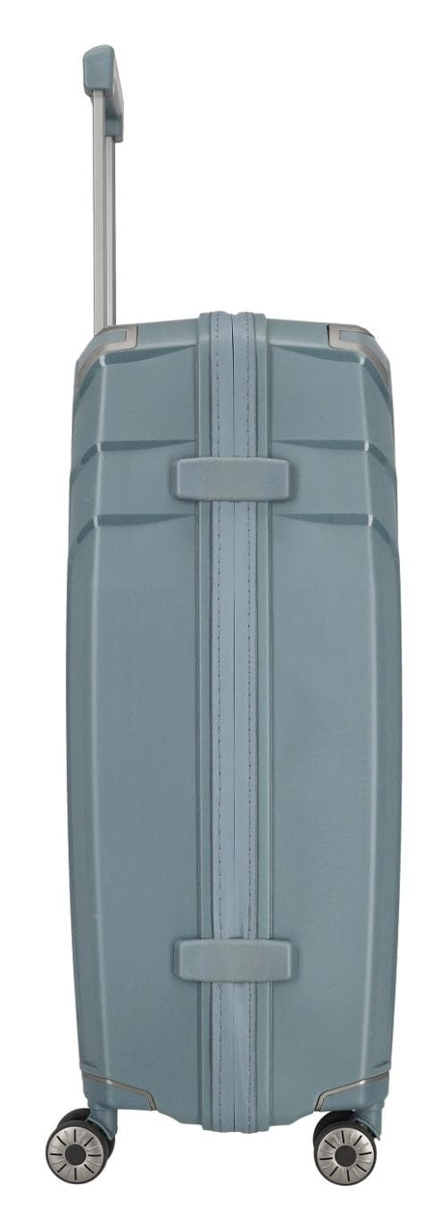Velký skořepinový kufr na kolečkách Travelite Elvaa 4w L Blue/grey 5