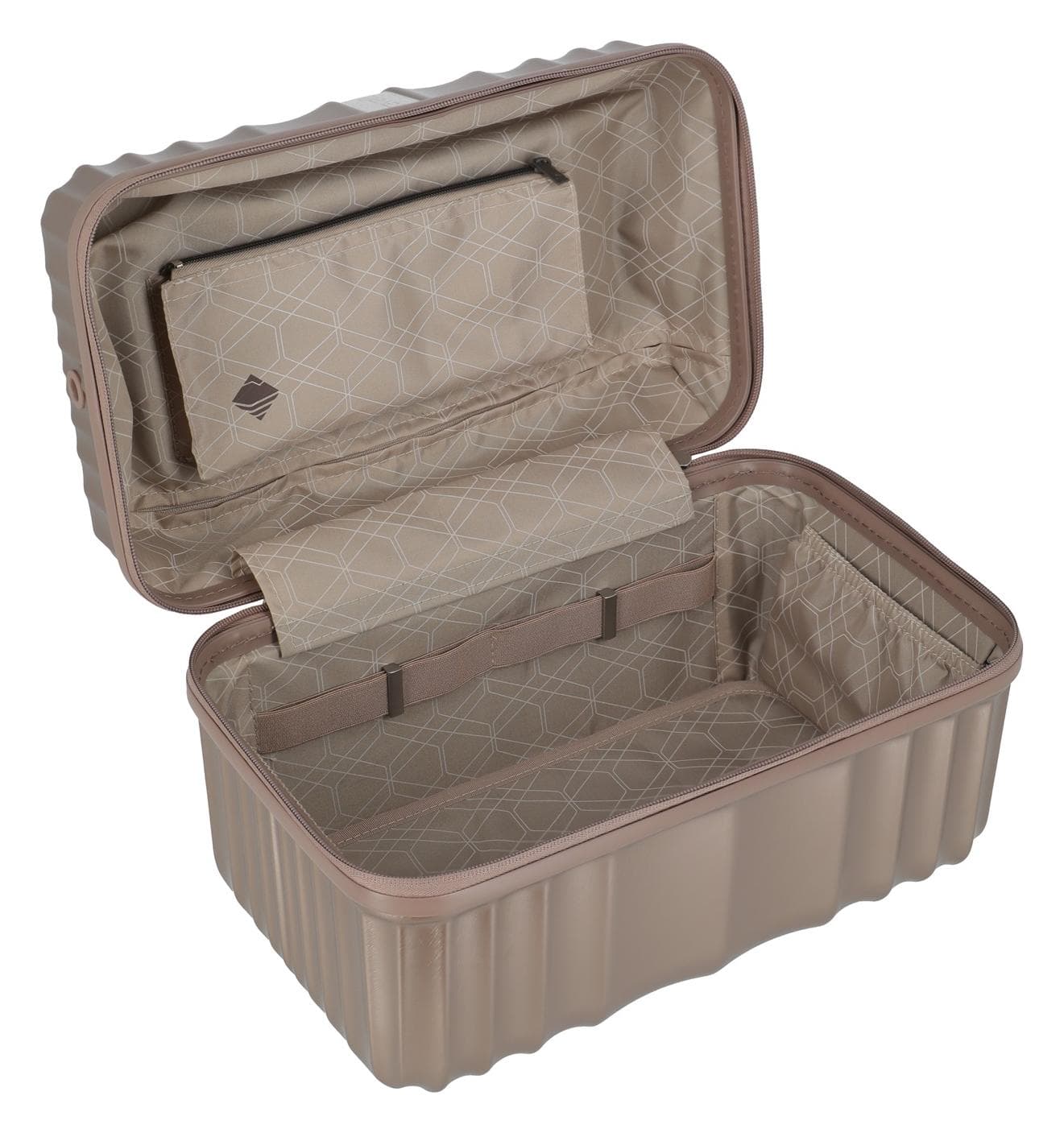 Kufřík na kosmetiku Travelite Paros Beauty Case Cappuccino 6