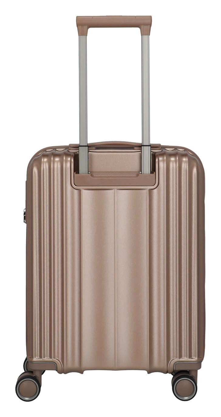 Skořepinový palubní kufr Travelite Paros 4w S Cappuccino 4