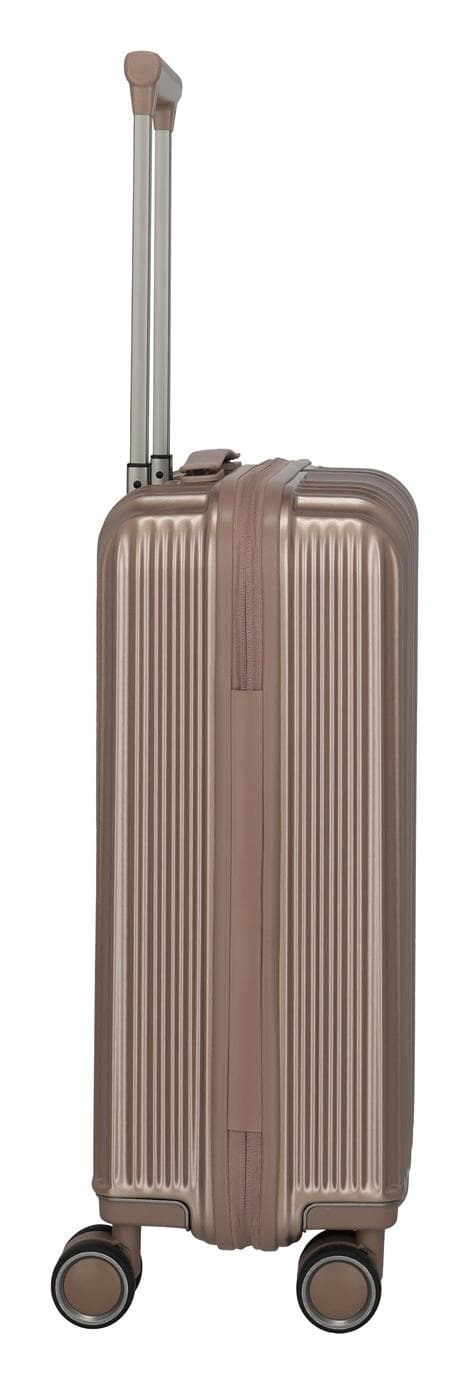 Skořepinový palubní kufr Travelite Paros 4w S Cappuccino 5