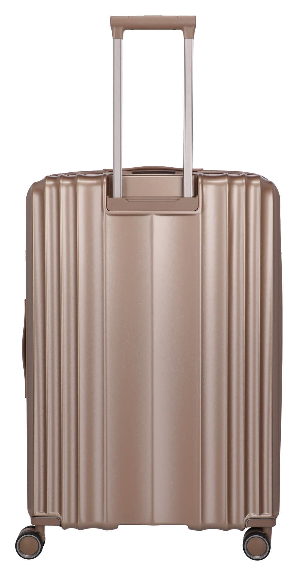 Velký skořepinový kufr na kolečkách Travelite Paros 4w L Cappuccino 4