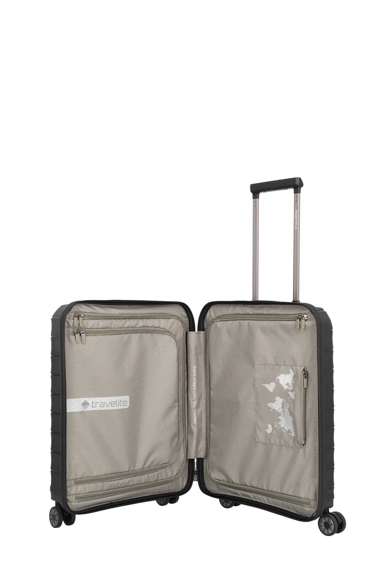 Kabinový kufr Travelite Mooby S Front pocket Black 6