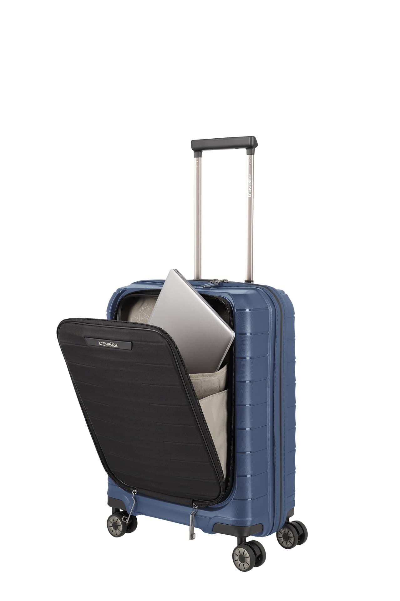 Kufr do letadla Travelite Mooby S Front pocket Navy 3