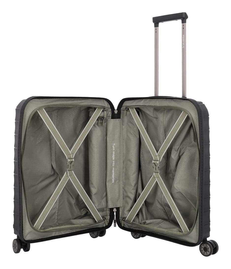 Kufr do letadla 55x40x20 Travelite Mooby S Black 6