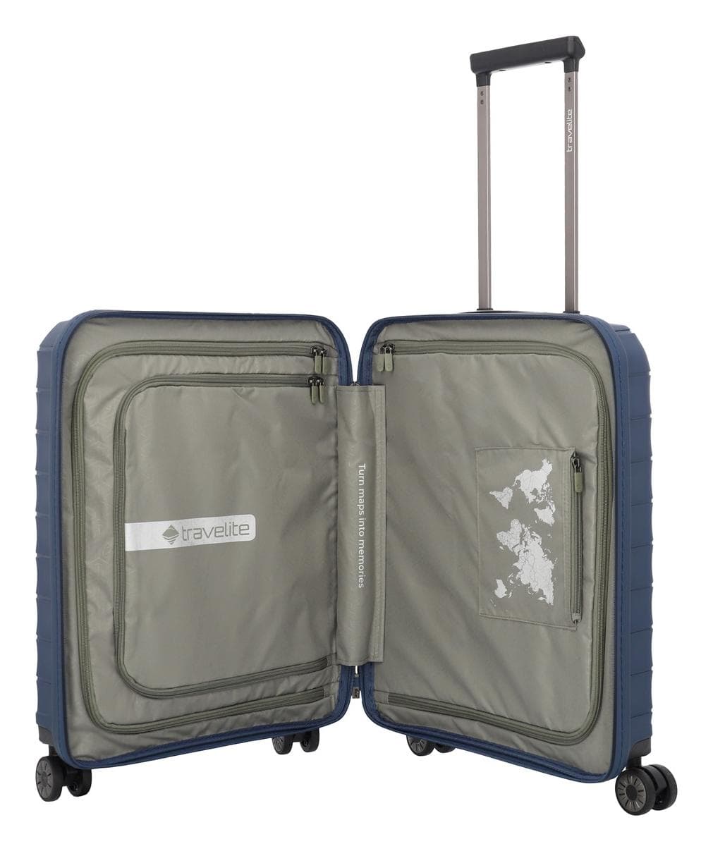 Kufr do letadla 55x40x20 Travelite Mooby S Navy 6