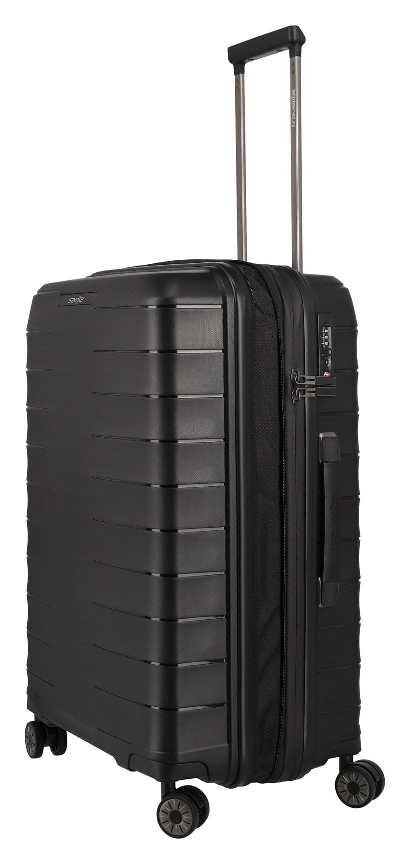 Střední cestovní kufr na kolečkách Travelite Mooby M Black 6
