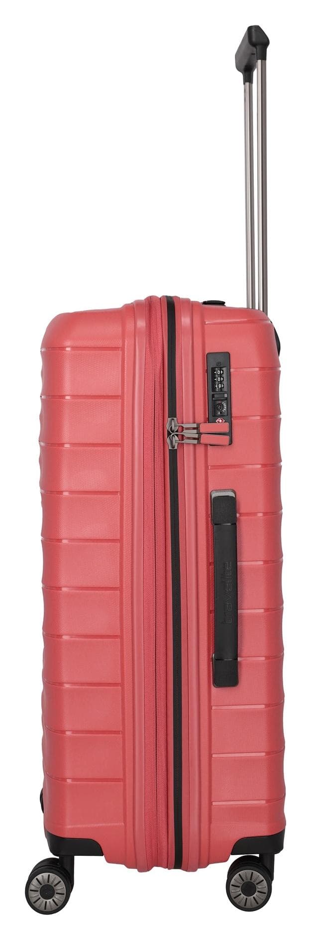 Střední cestovní kufr na kolečkách Travelite Mooby M Red 3