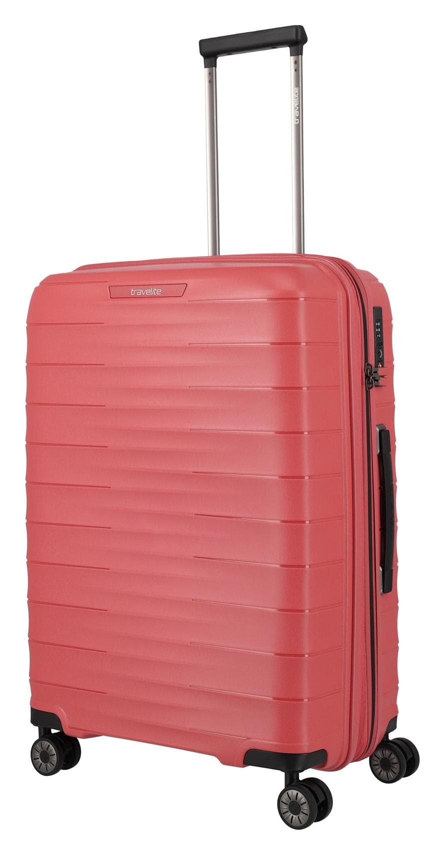 Střední cestovní kufr na kolečkách Travelite Mooby M Red