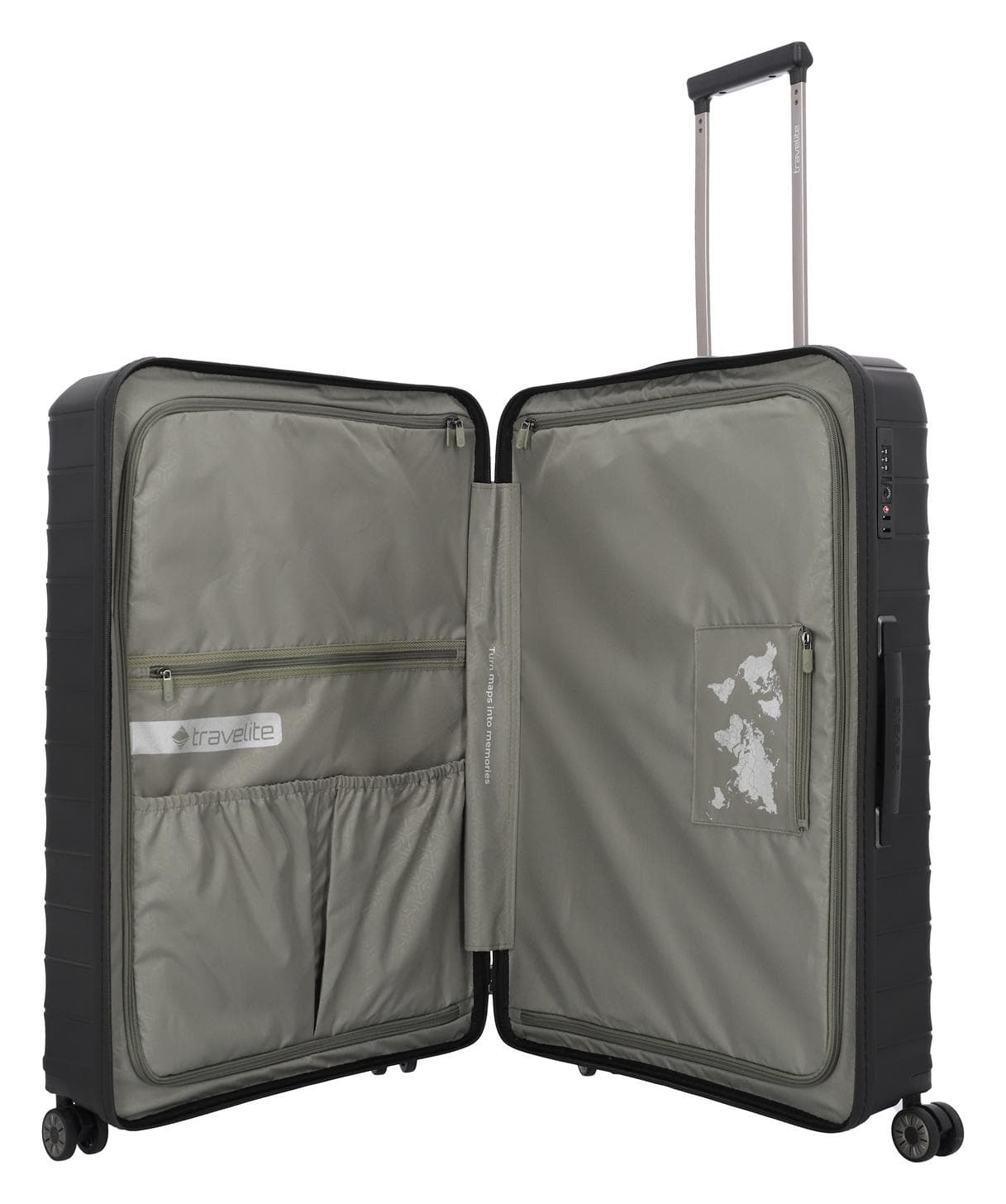 Velký skořepinový kufr Travelite Mooby L Black 6