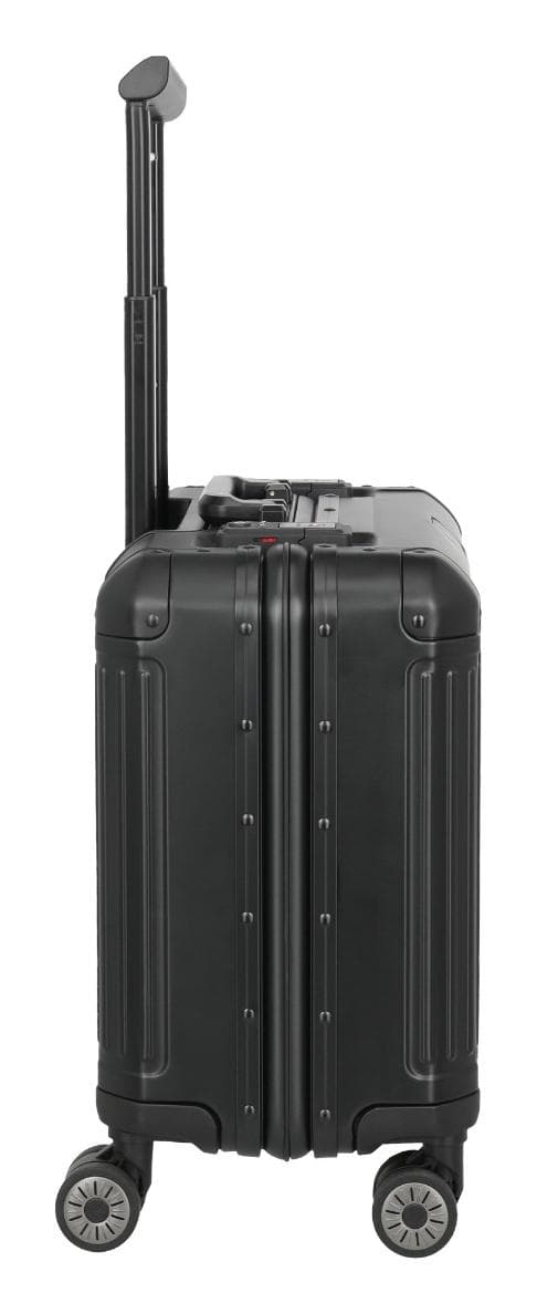 Palubní kufr na notebook Travelite Next Business wheeler 4w Black 6