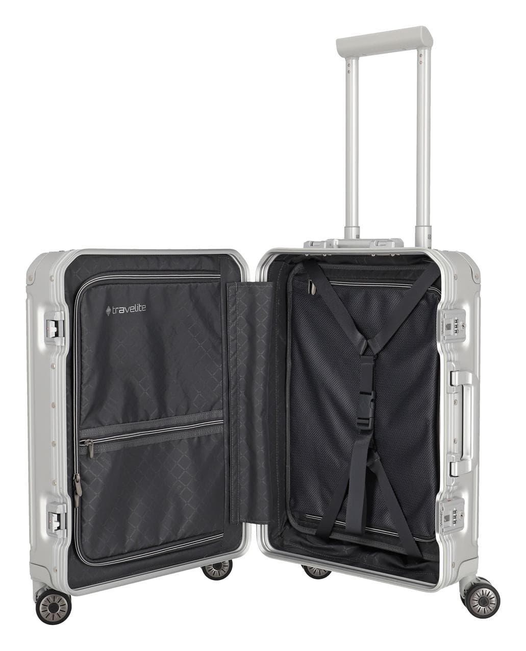 Hliníkový kufr Travelite Next 2.0 S Silver 6