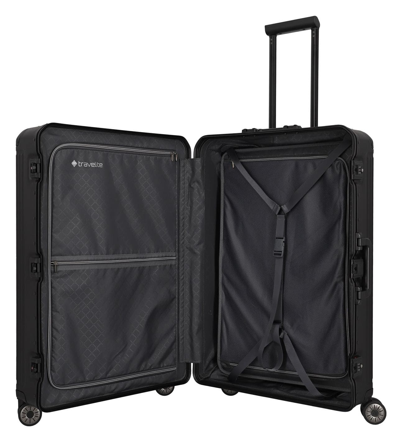 Hliníkový kufr Travelite Next 2.0 L Black Matt 6