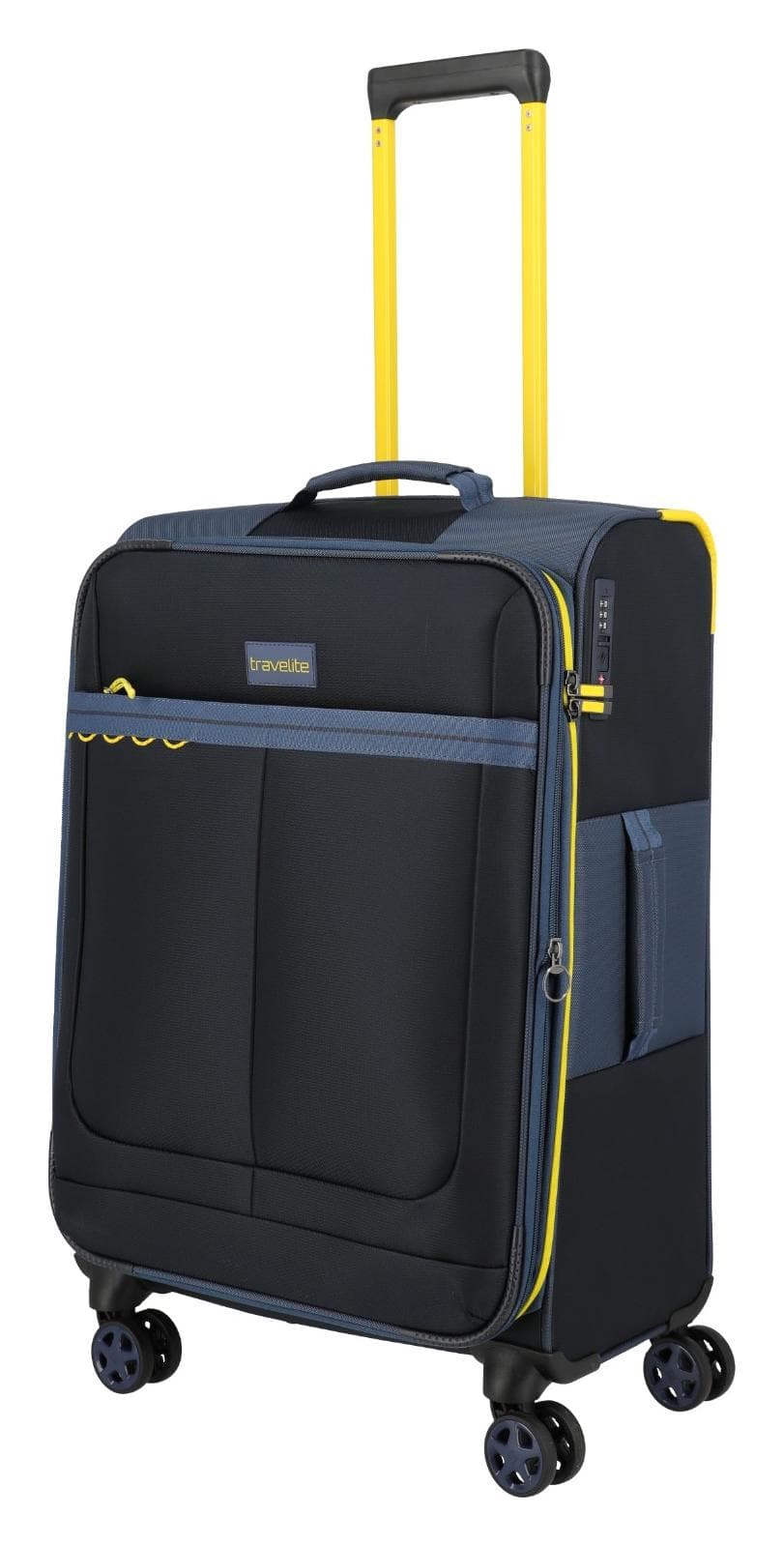 Střední textilní kufr Travelite Color Craze M Navy 6