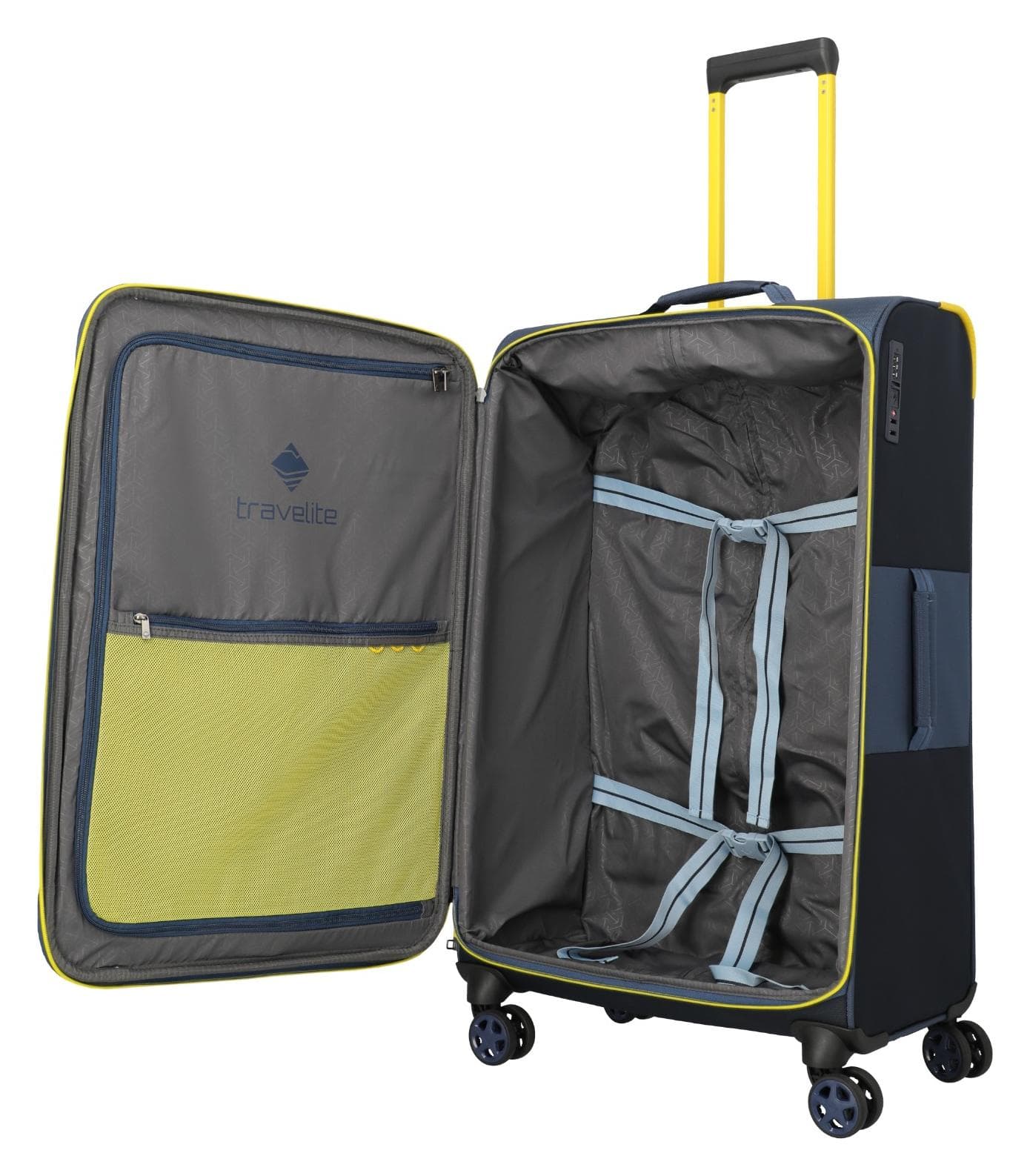 Velký cestovní kufr na kolečkách Travelite Color Craze L Navy 6