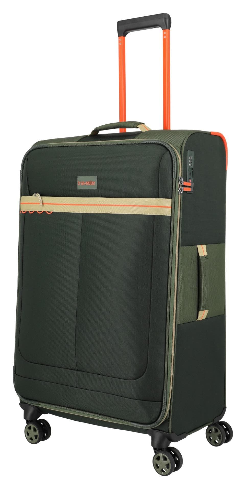 Velký cestovní kufr na kolečkách Travelite Color Craze L Olive