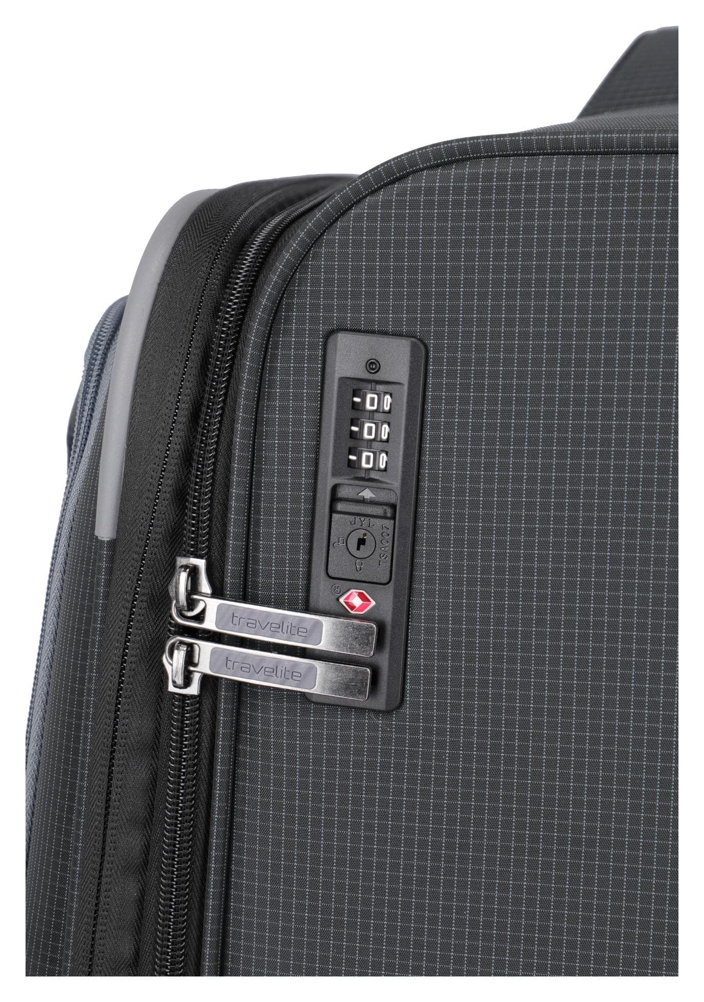 Střední textilní kufr Travelite Corsiica M Black 3