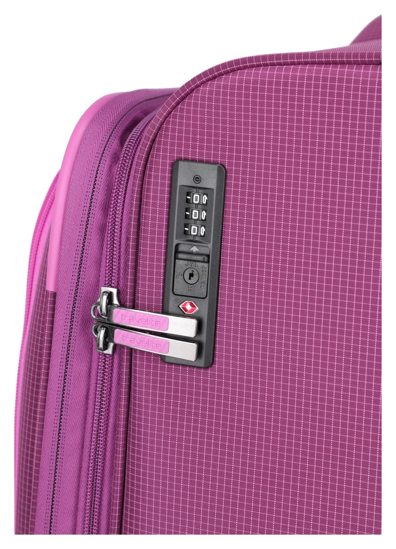 Sada cestovních kufrů Travelite Corsiica S,M,L,BB Pink 4