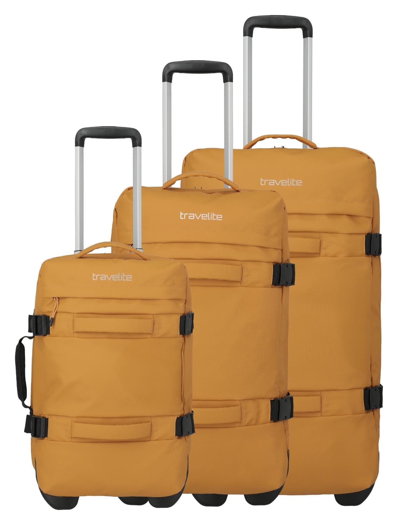 Travelite Bolonia Wheeled Duffle S,M,L Yellow 4