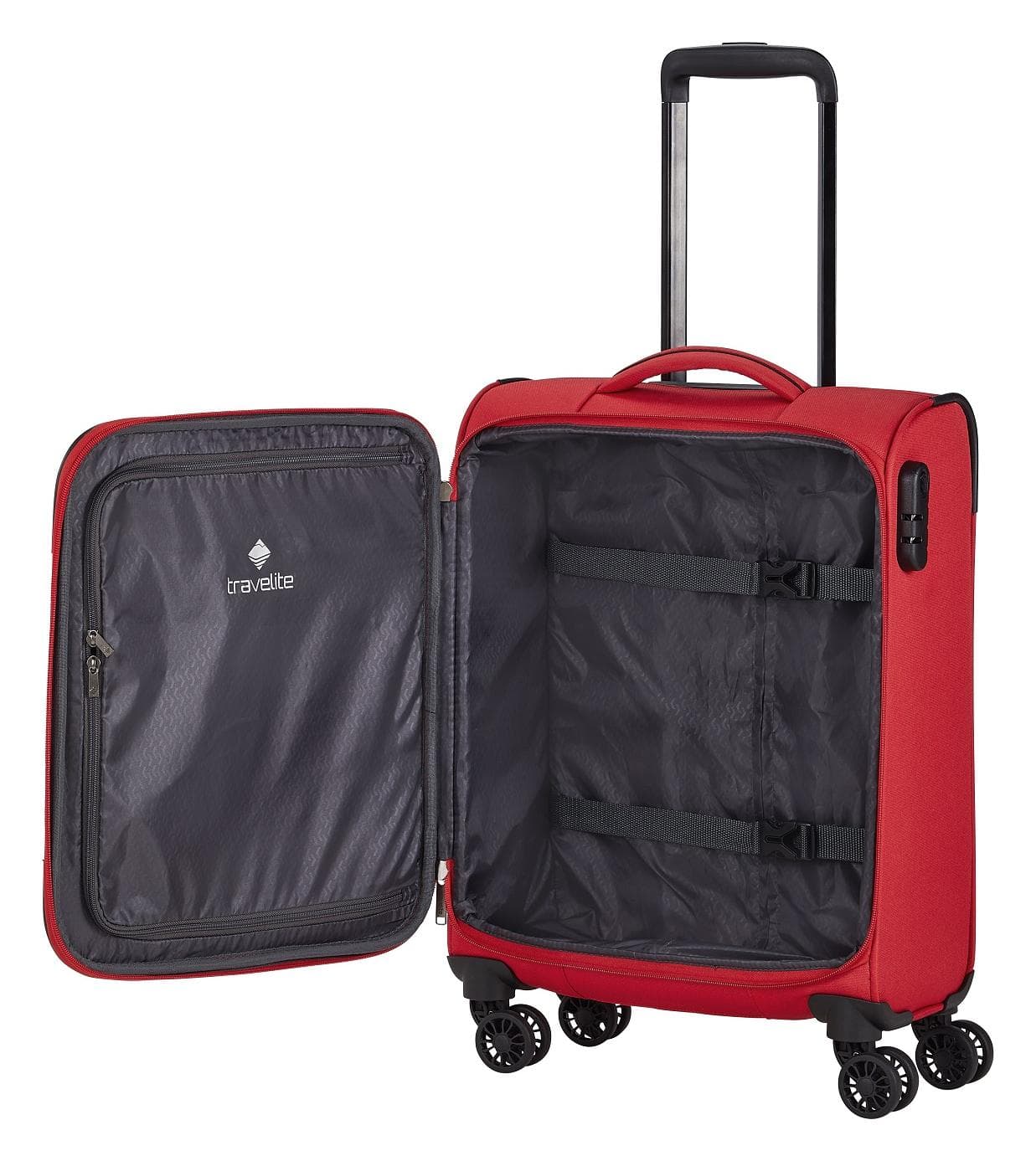 Kabinový kufr 55x40x20 Travelite Chios S Red 6