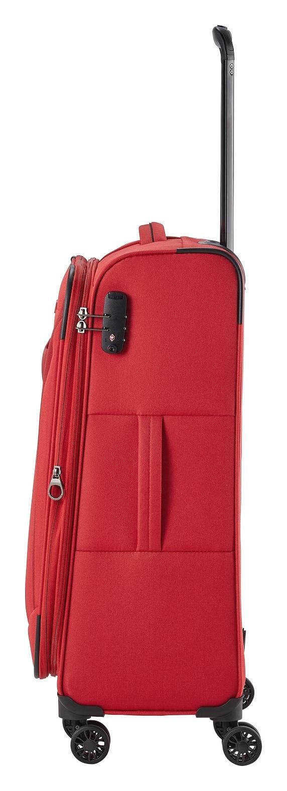 Střední textilní kufr Travelite Chios M Red 3
