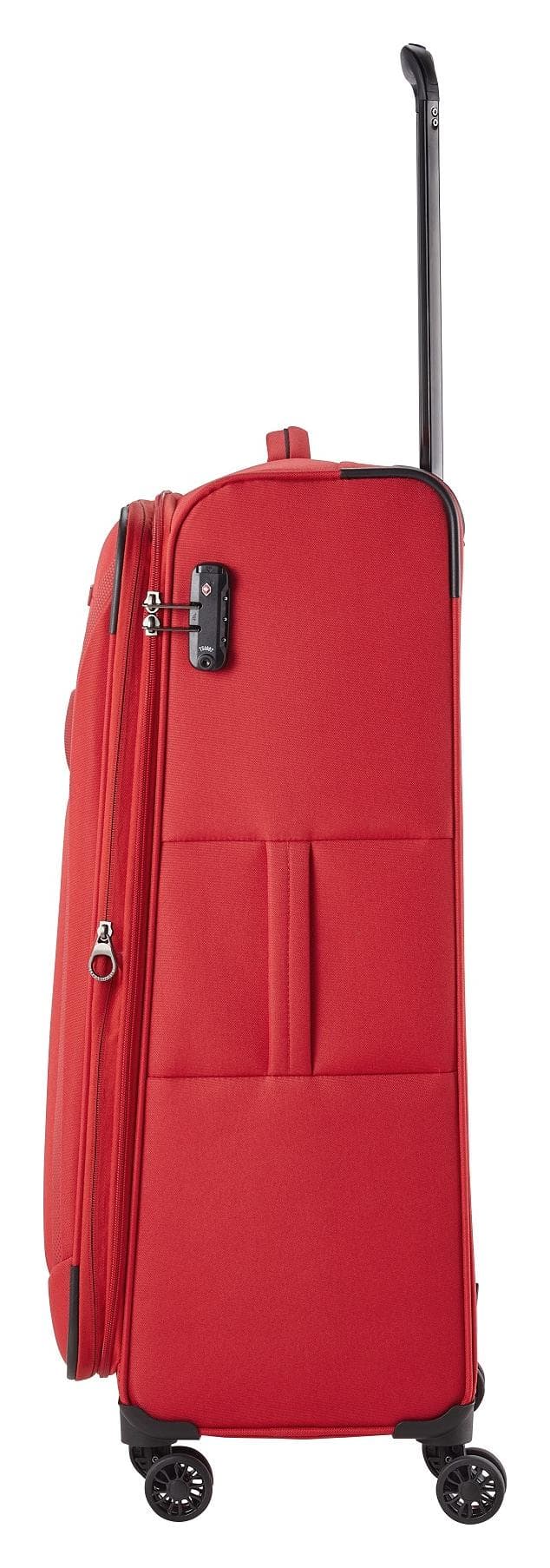 Velký textilní kufr na kolečkách Travelite Chios L Red 3