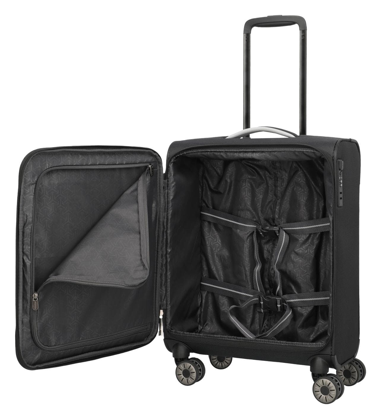 Textilní palubní kufr Travelite Jetpack Multi Light 4 Cabin Black 6
