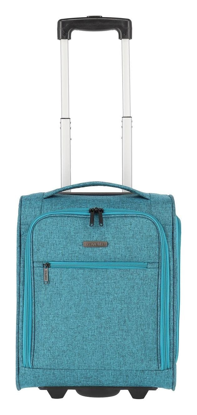 Textilní palubní kufr Travelite Cabin 2w Underseater Petrol 3