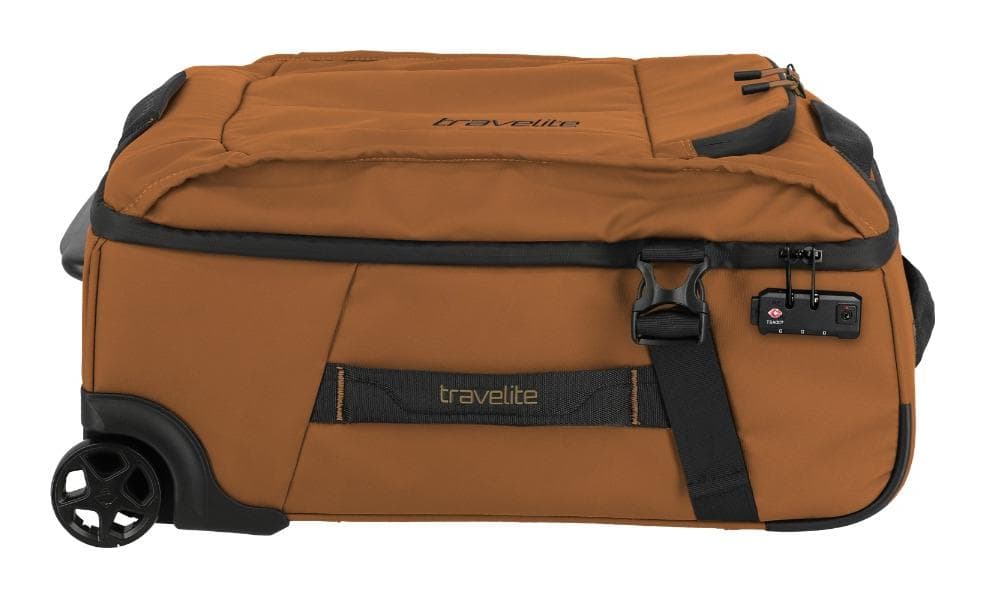 Cestovní taška na kolečkách Travelite Briize Wheeled Duffle S Curry 5