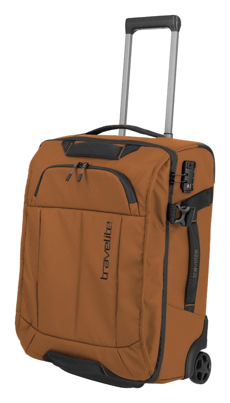 Cestovní taška na kolečkách Travelite Briize Wheeled Duffle S Curry 2