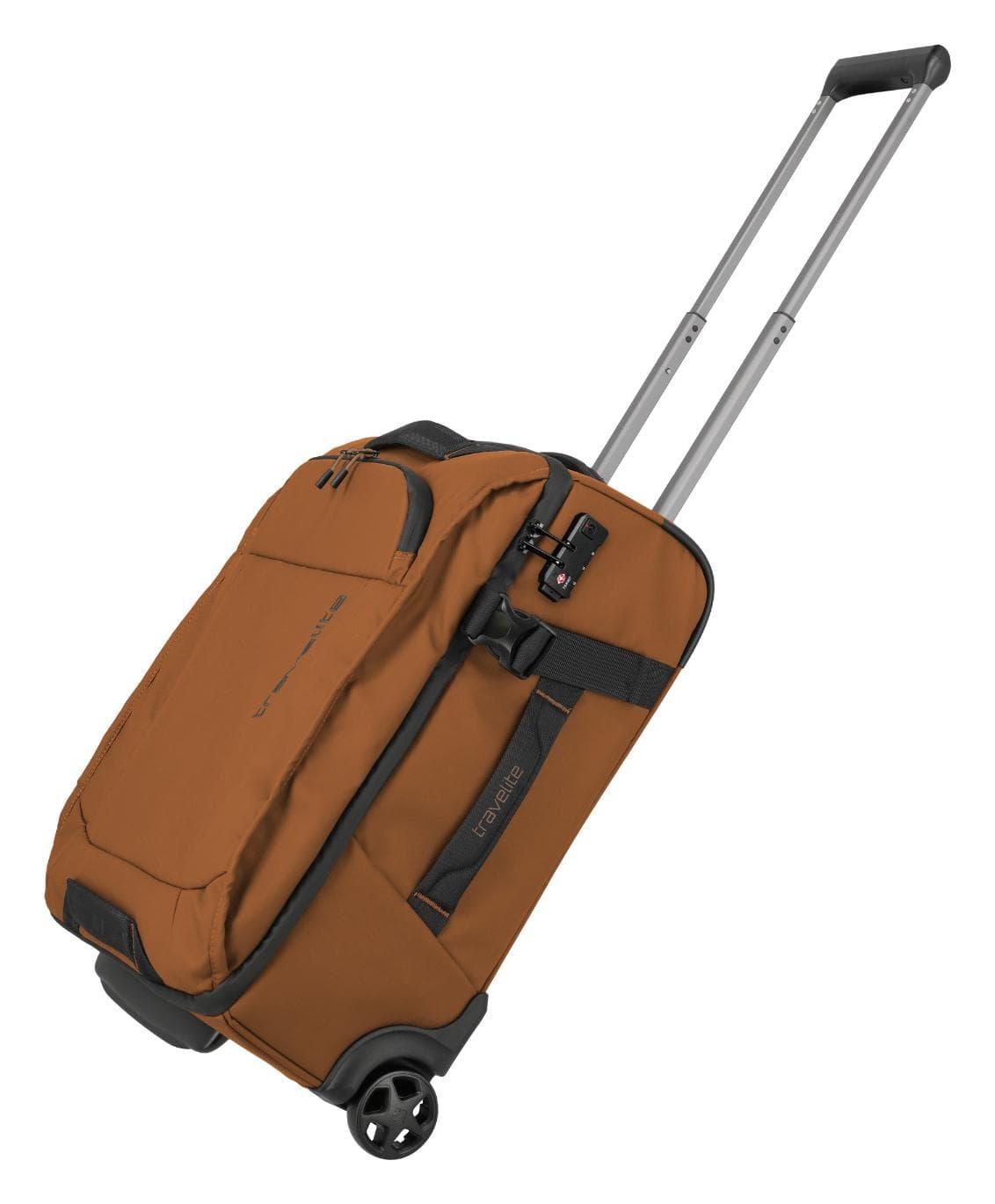 Cestovní taška na kolečkách Travelite Briize Wheeled Duffle S Curry 3