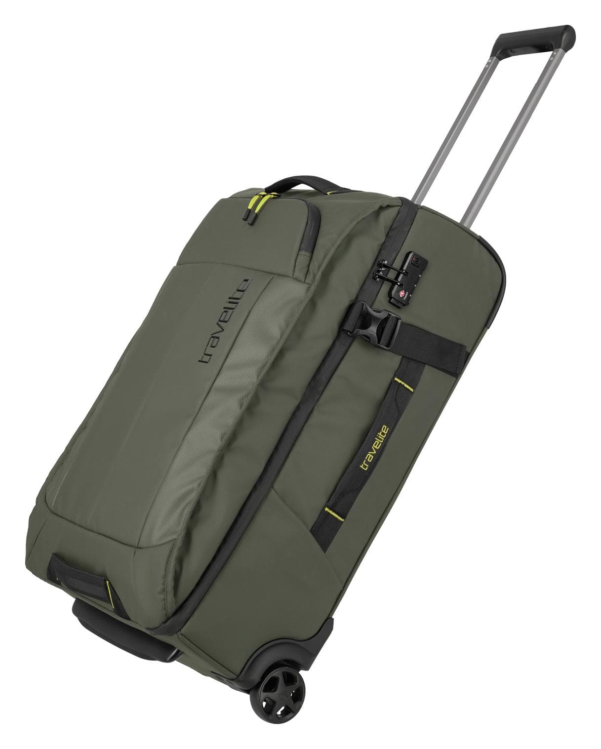 Cestovní taška na kolečkách Travelite Briize Wheeled duffle M Khaki 6