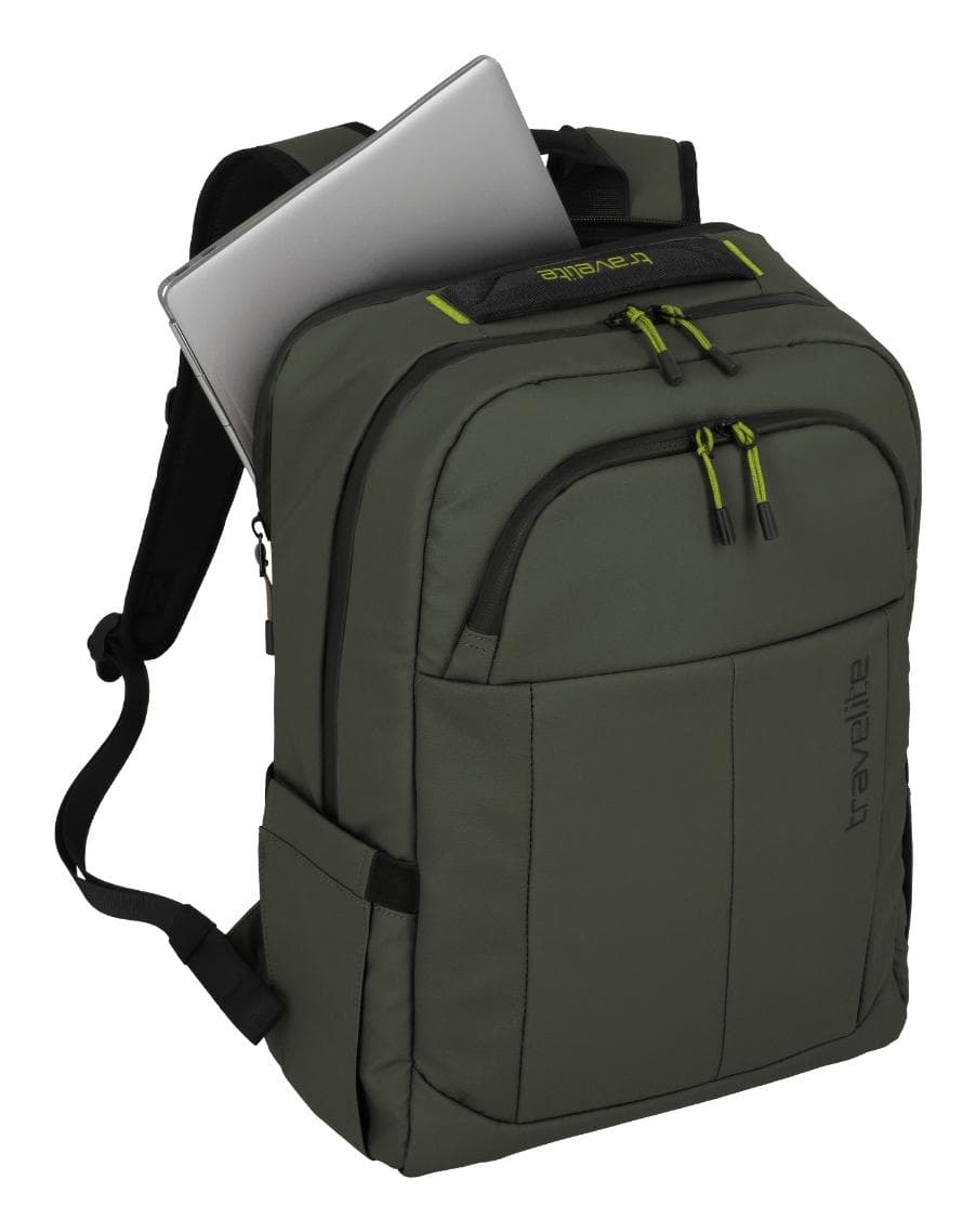 Batoh na notebook Travelite Briize Backpack M Khaki 4