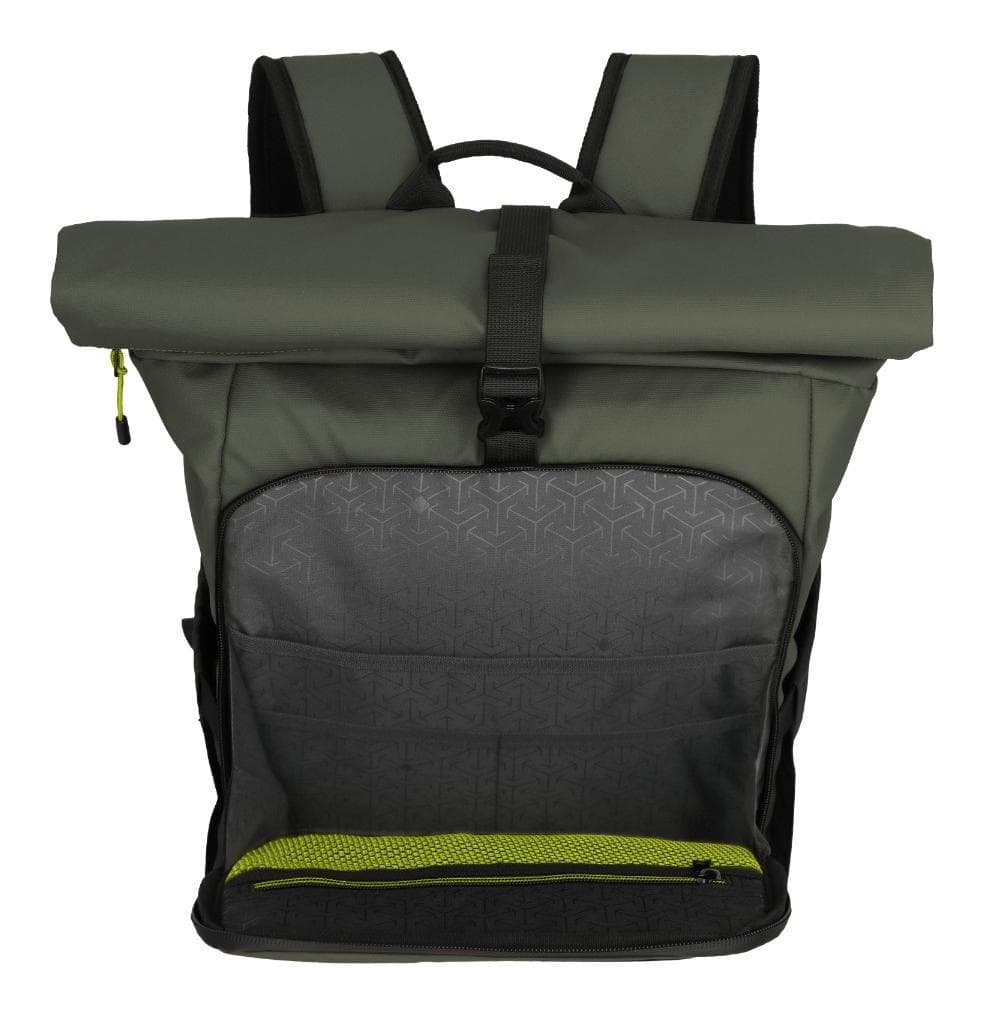 Rolovací batoh Travelite Briize Backpack M Roll-Up Khaki 6