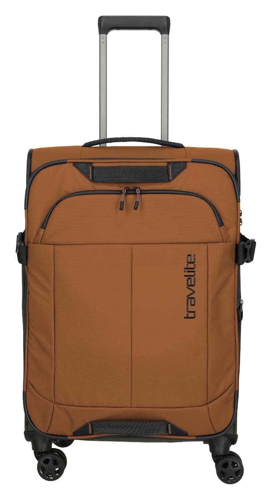 Střední textilní kufr na kolečkách Travelite Briize M Curry 6
